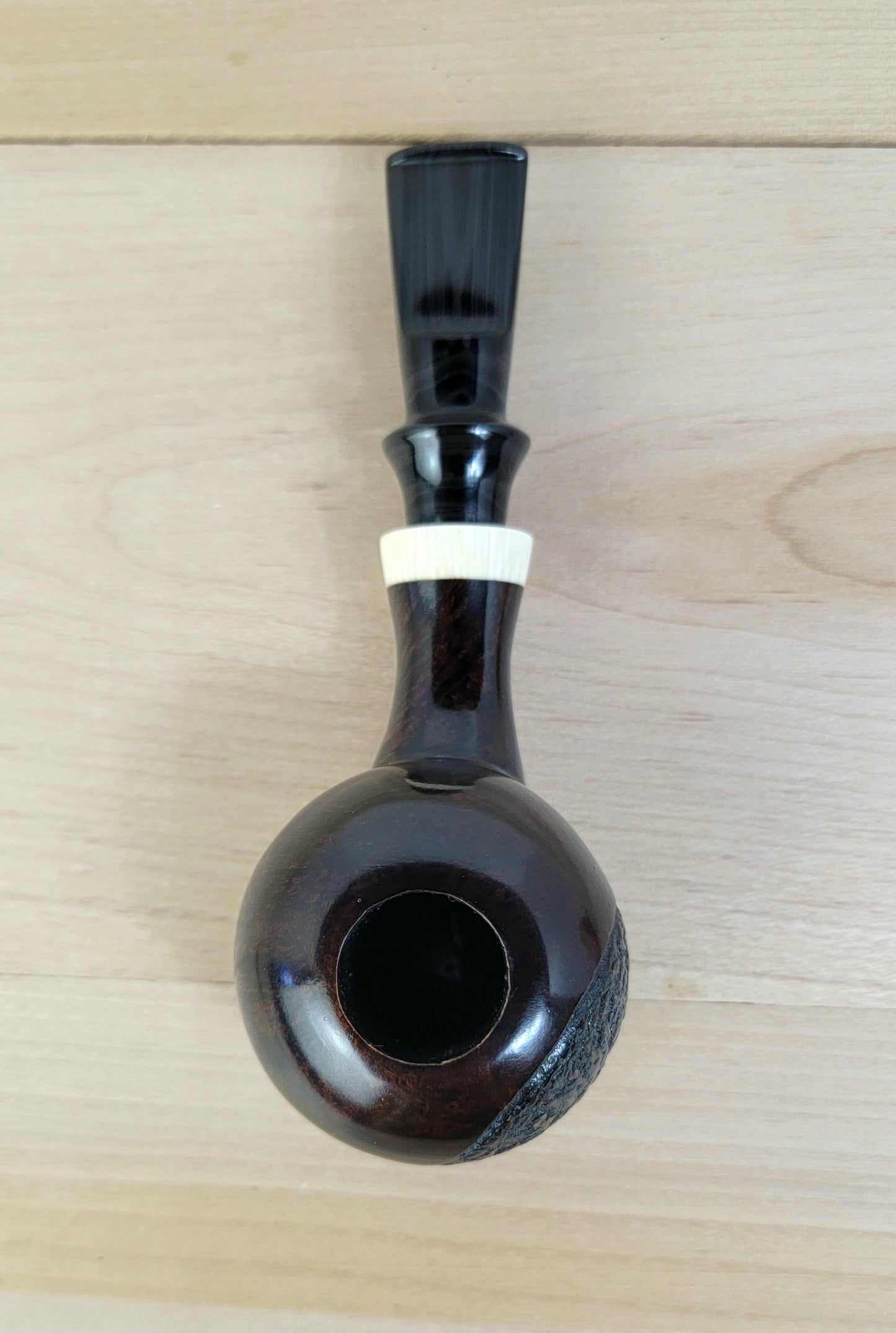 Bent Tomato Pipe Smooth/Rusticated