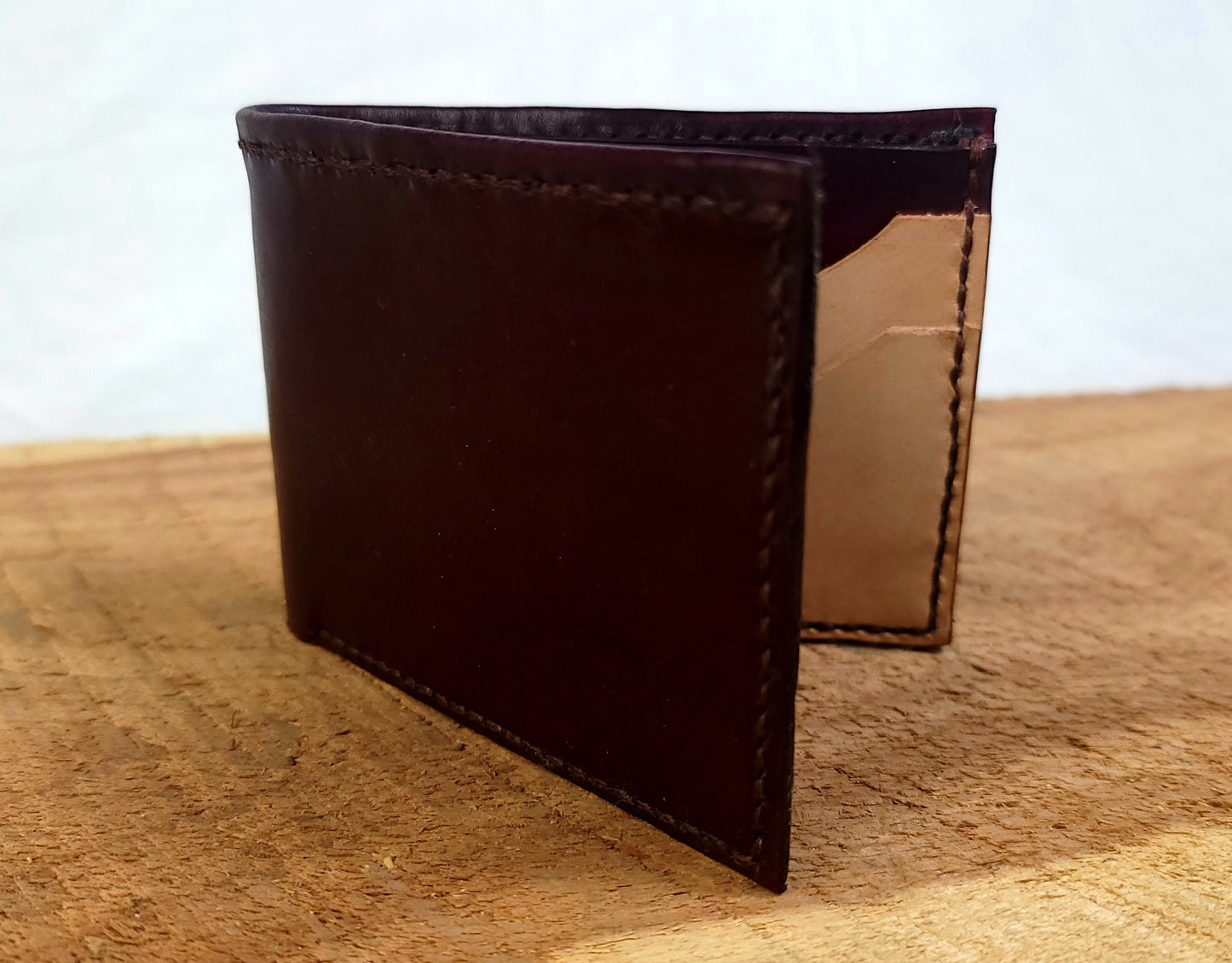 Handmade Veg-tan Leather Wallet