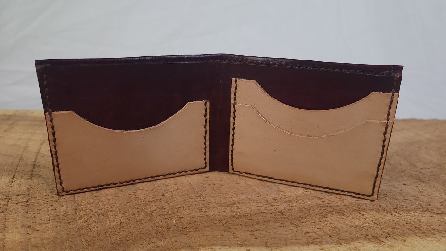 Handmade Veg-tan Leather Wallet