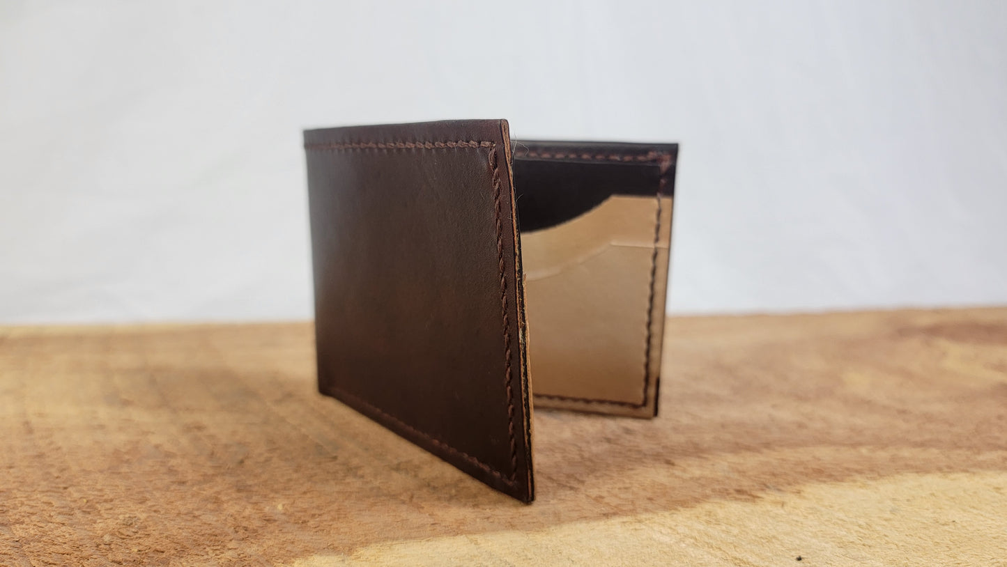 Handmade Veg-tan Leather Wallet