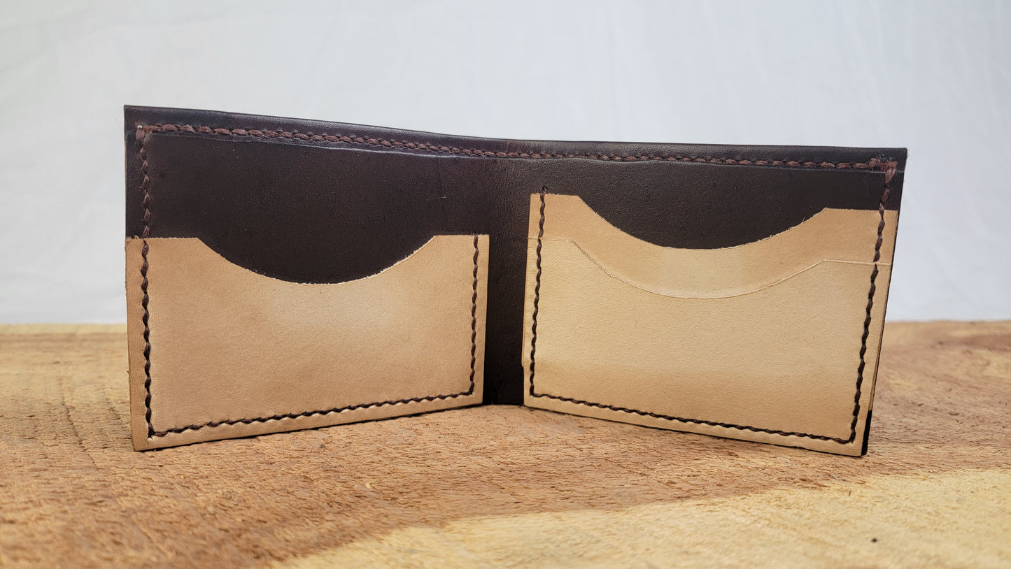 Handmade Veg-tan Leather Wallet