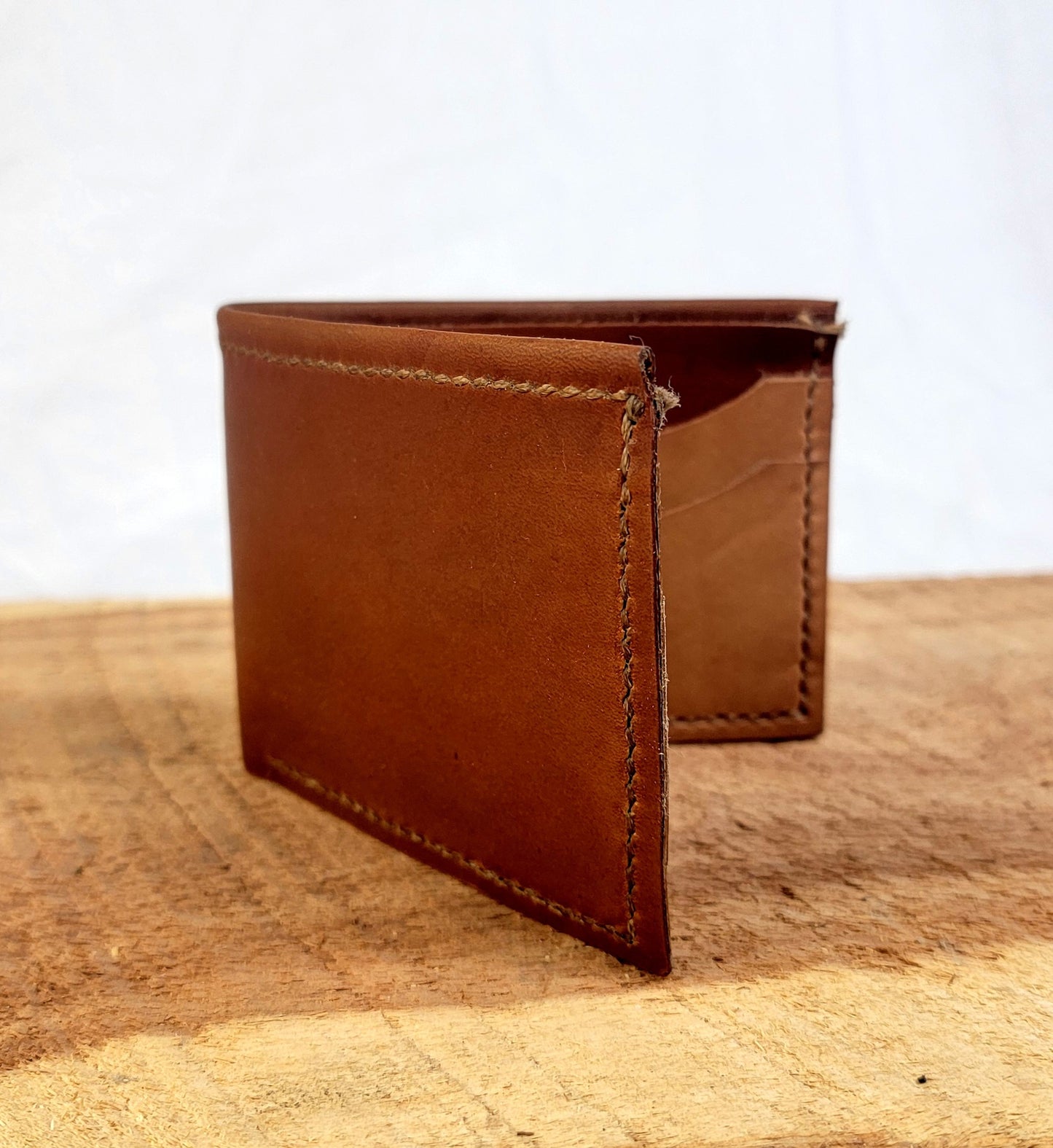 Handmade Veg-tan Leather Wallet