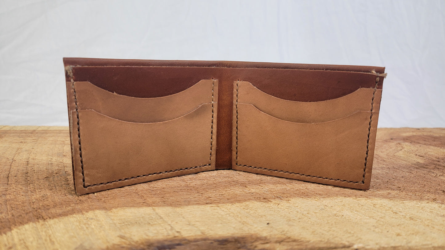 Handmade Veg-tan Leather Wallet